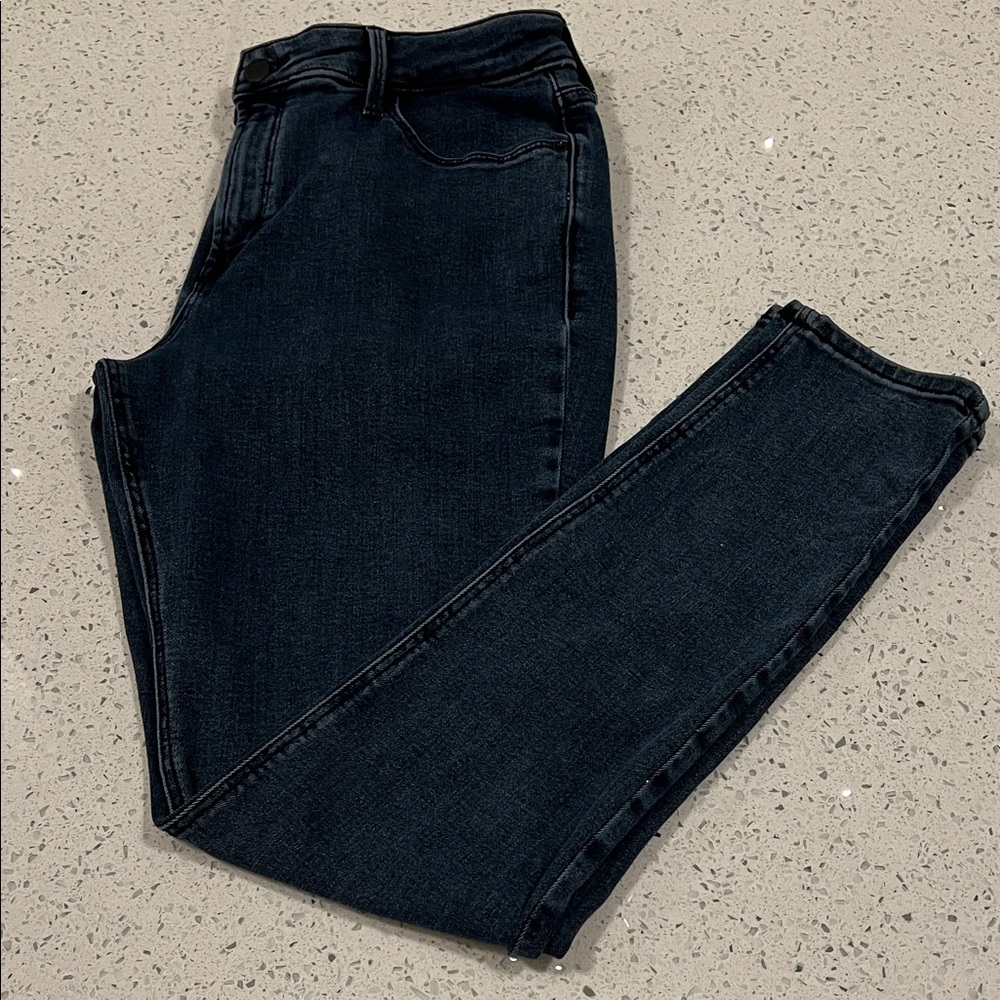 OLD NAVY Rockstar Super Skinny High Rise Ankle Stretch Skinny Jeans Size 10